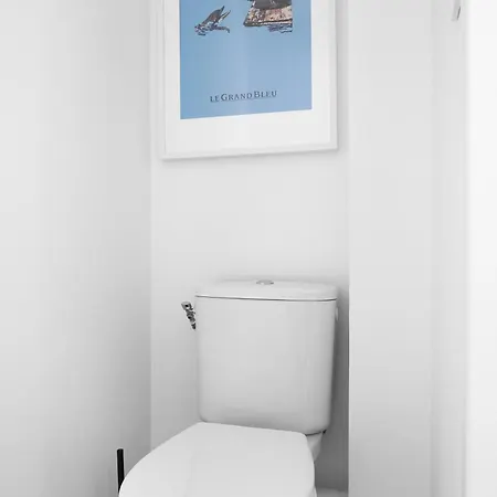 Daire Le Grand Bleu - Wifi Fibre/linge/acces Cour *